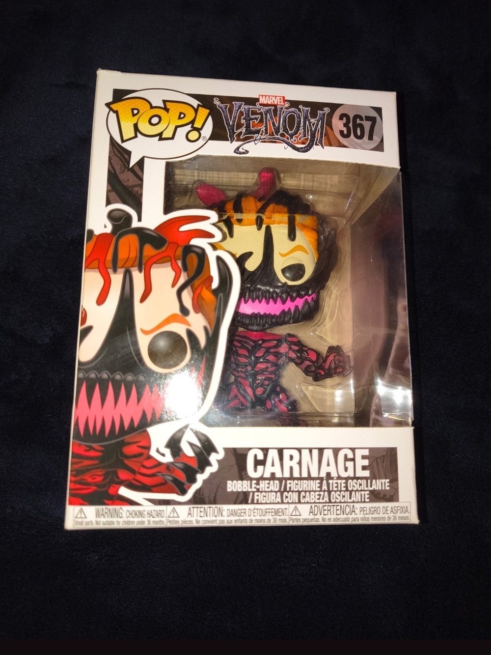 Funko Pop! Venom Carnage #367 - Pink, Orange & Black